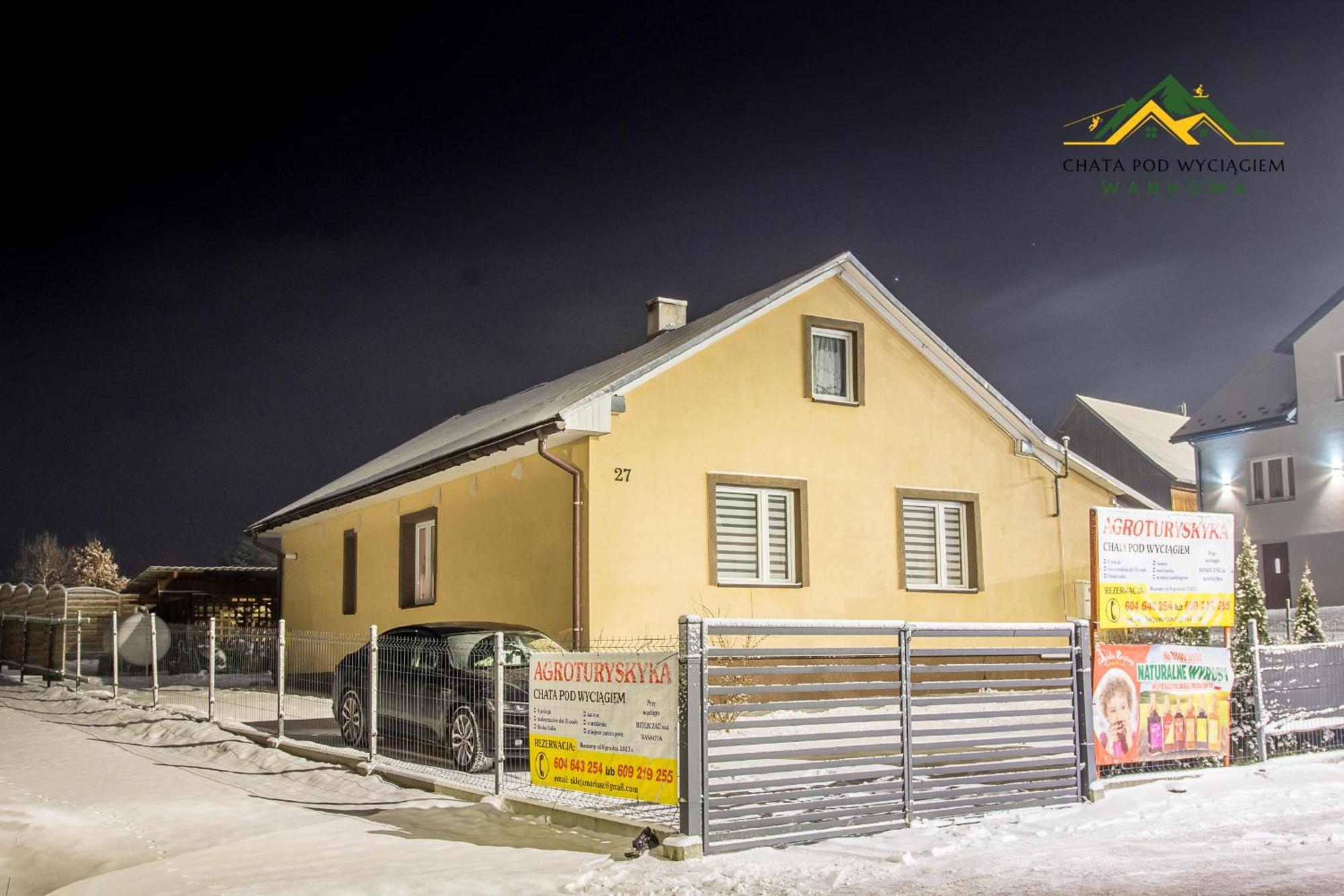 Chata Pod Wyciagiem Wańkowa Exterior foto
